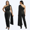 Picture of Melifloz One-Shoulder Jumpsuit Saree