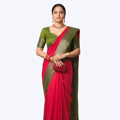 Picture of Jute Silk Saree